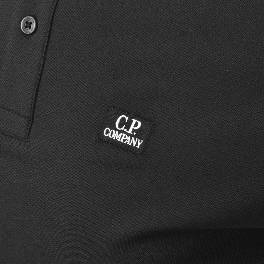 Alternative Image for ProductCP Company Logo Short Sleeved Polo Black3